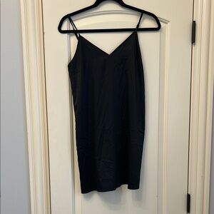 Elegant Black Slip Dress